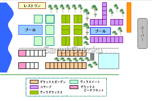 ホテル内マップ